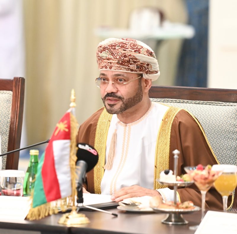 Sayyid-Badr-at- Oman-Kuwait-Joint-Committee-session