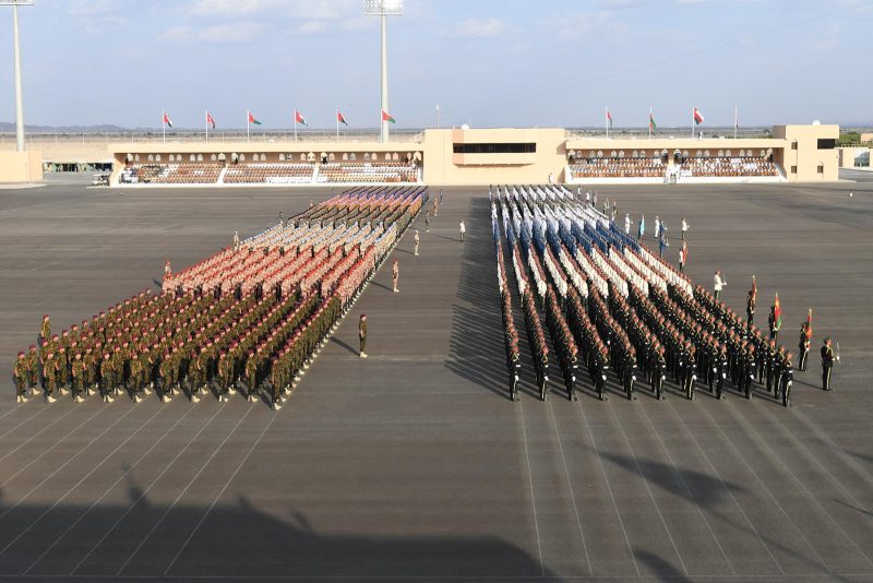 His Majesty the Sultan, the Supreme Commander, includes, under his high patronage, the military parade on the occasion of the glorious 53rd National Day