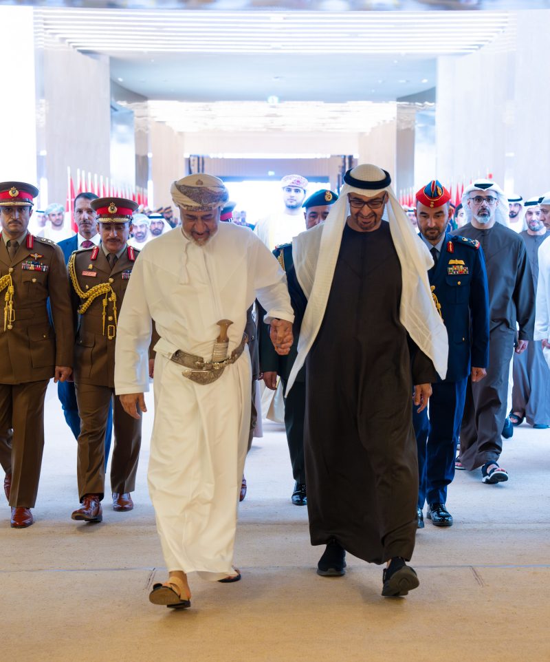 His Majesty the Sultan leaves the UAE