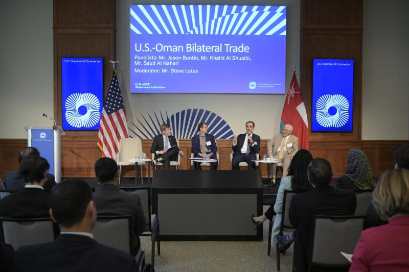 The first Omani-American Economic Forum discusses enhancing trade and investment exchange between the two countries