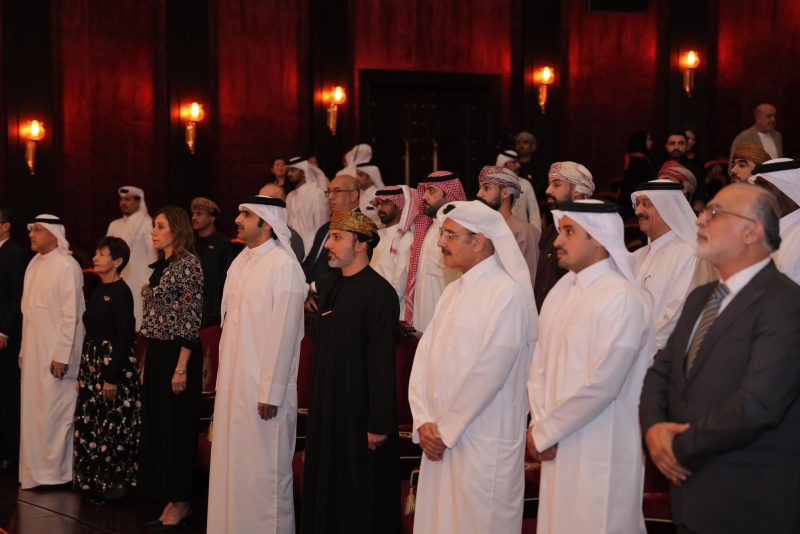 Qatar: The Royal Oman Symphony Orchestra participates in an artistic evening