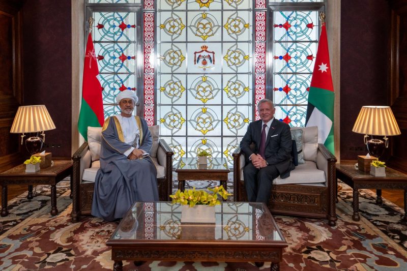 His Majesty and King of Jordan hold talks