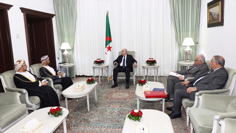 Sayyid Badr with Algerian President