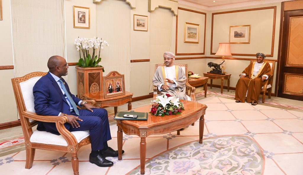 Oman's-Foreign-Minister-meets-Ugandan-Presidential-envoy