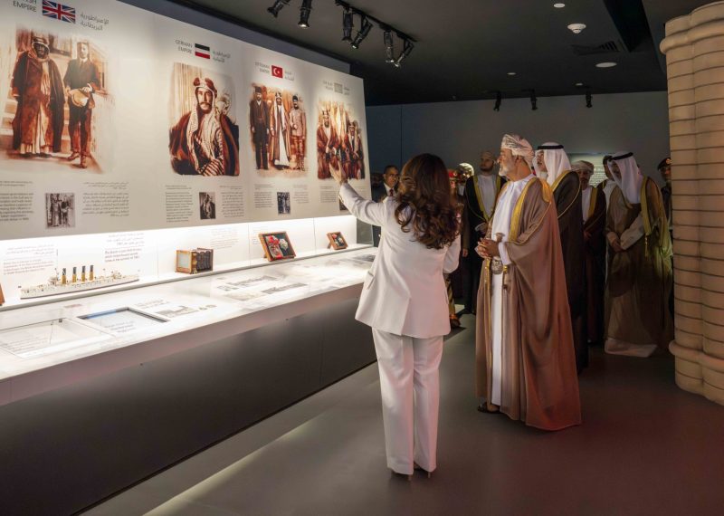 His Majesty visits Kuwait Museum