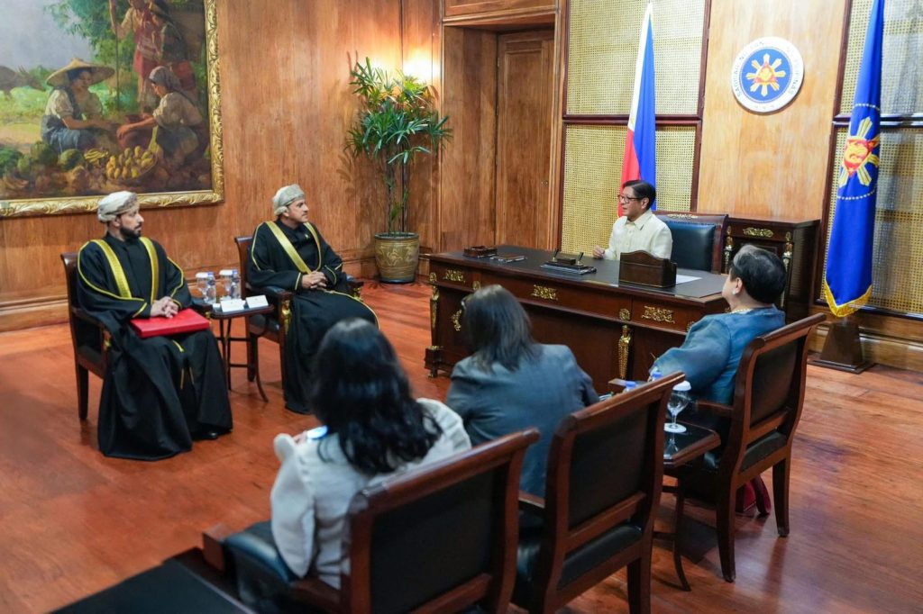 His Majesty sends written message to Philippines President