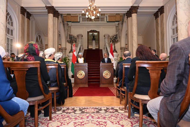 Oman and Egypt hold joint press conference