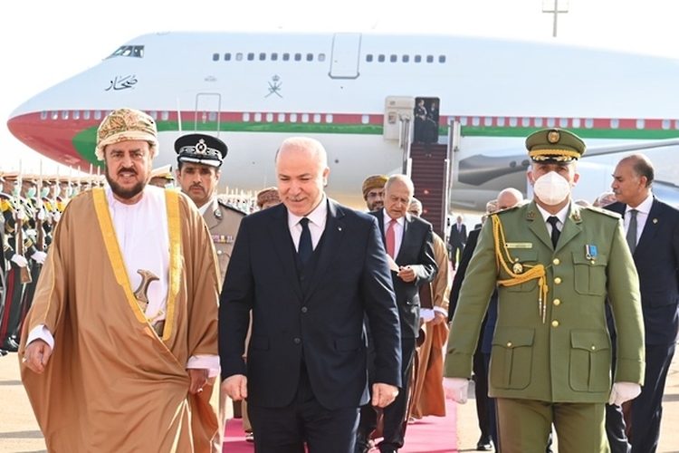 Sayyid-Asaad-arrives-Algeria