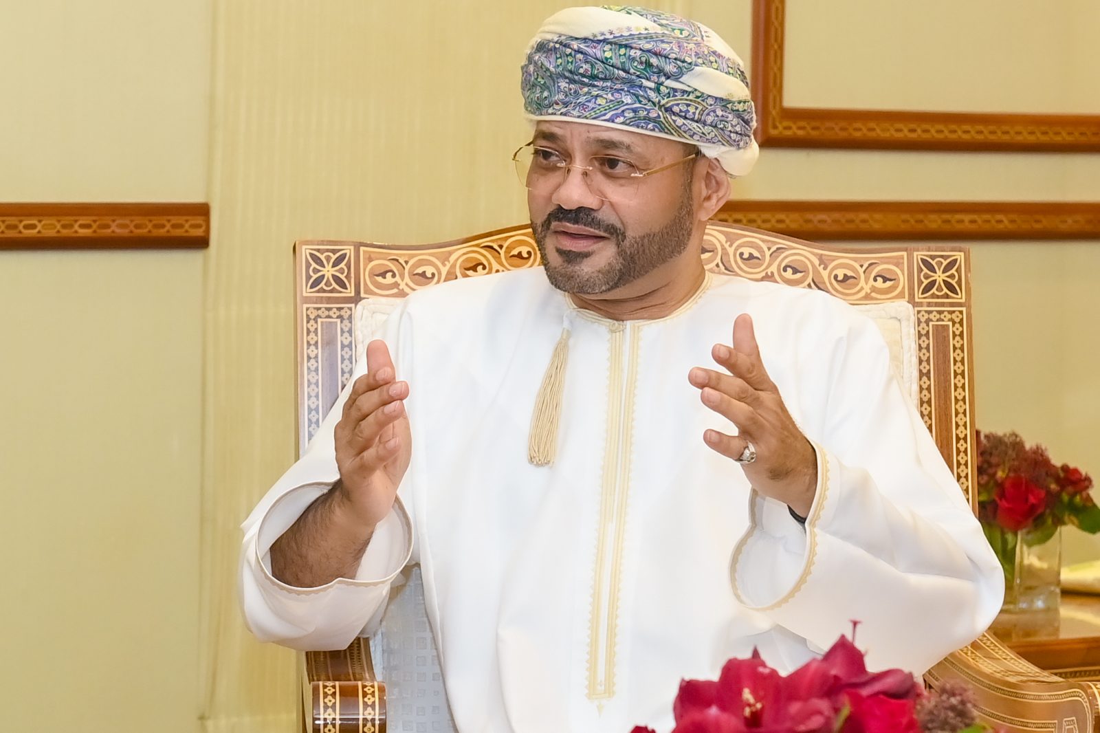 Sayyid-Badr-interview-with-the-Oman-News-Agency