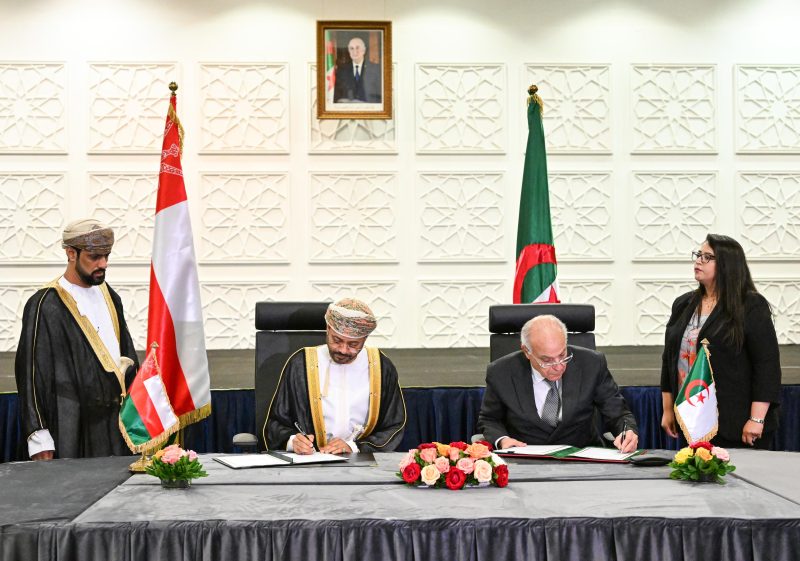 Oman and Algeria sign agreements