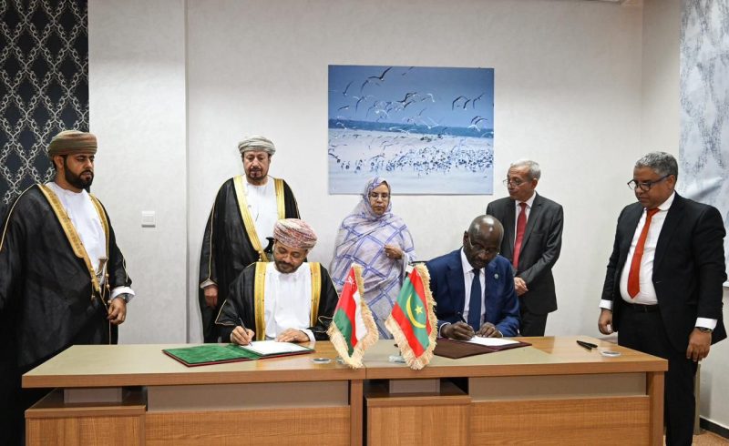 The Foreign Minister visits a number of government headquarters and signs a number of memorandums of understanding with the Mauritanian side