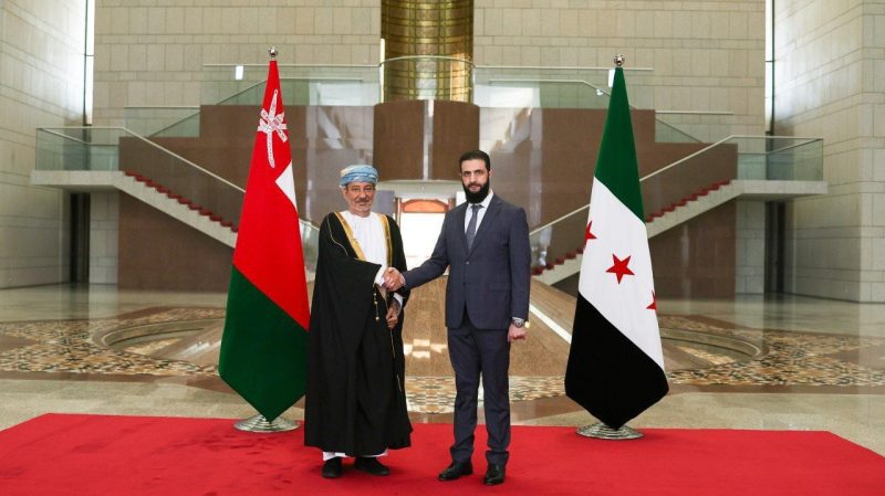 His Majesty sends greetings to leader of the Syrian Transitional Administration