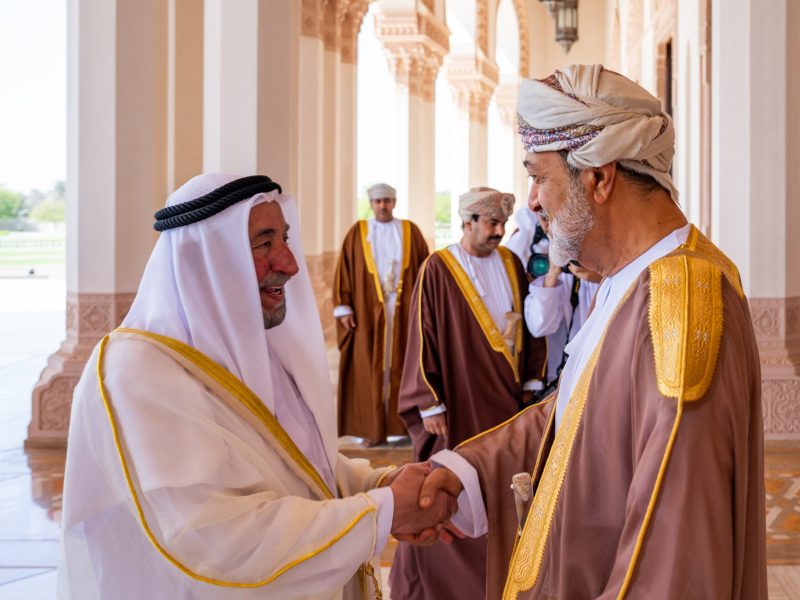 The Sultan Meets Sheikh Sultan bin Muhammad Al-Qasimi is the ruler of the Emirate of Sharjah