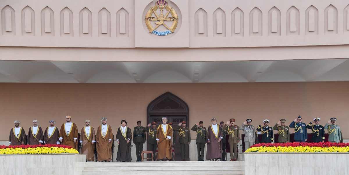 His Majesty the Sultan, the Supreme Commander, includes, under his high patronage, the military parade on the occasion of the glorious 53rd National Day