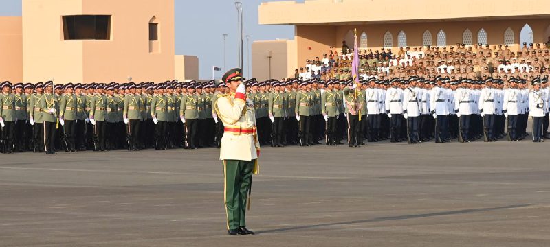 His Majesty the Sultan, the Supreme Commander, includes, under his high patronage, the military parade on the occasion of the glorious 53rd National Day