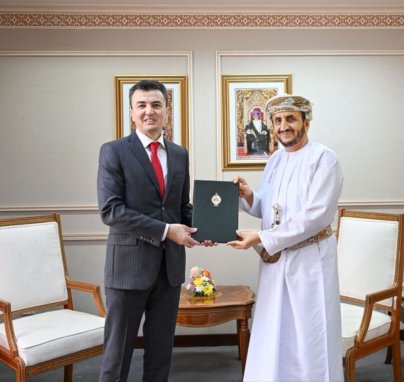 The Undersecretary of State for Political Affairs receives copies of the credentials of the ambassadors of Brazil, Uzbekistan, and Iran