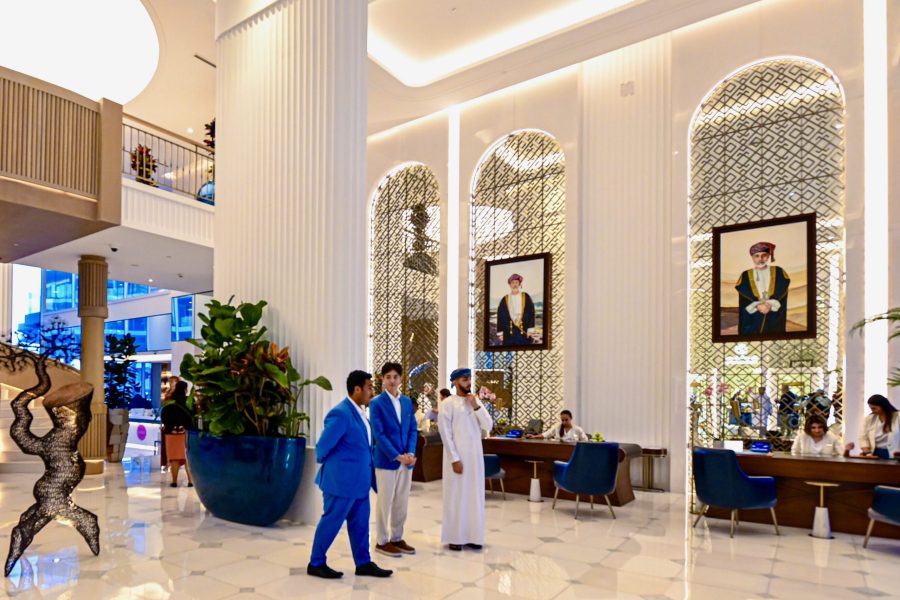 Modern Hotel Lobby in Oman