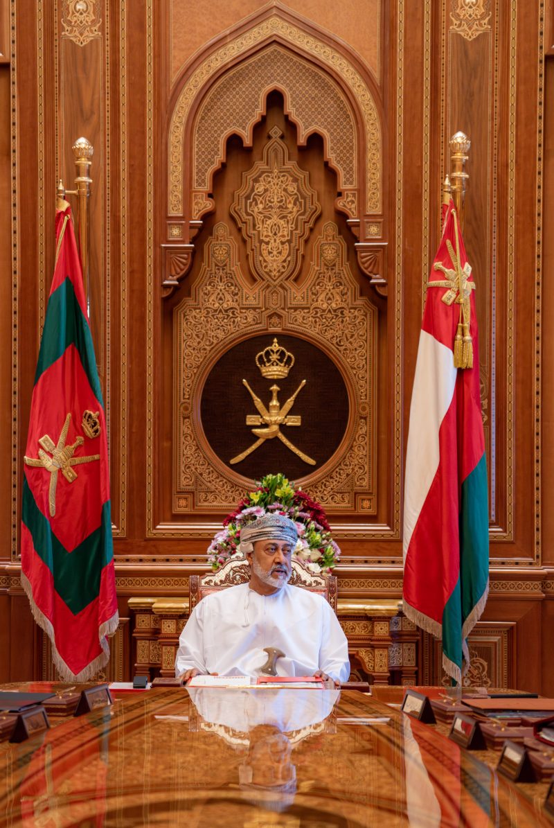 جلالة السُّلطان المعظّم يلتقي بممثلين عن القطاع الخاص والمؤسسات الصغيرة والمتوسطة والشركات الناشئة