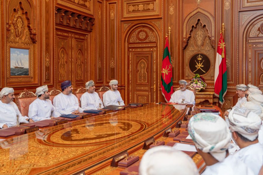 His Majesty meets private business owners