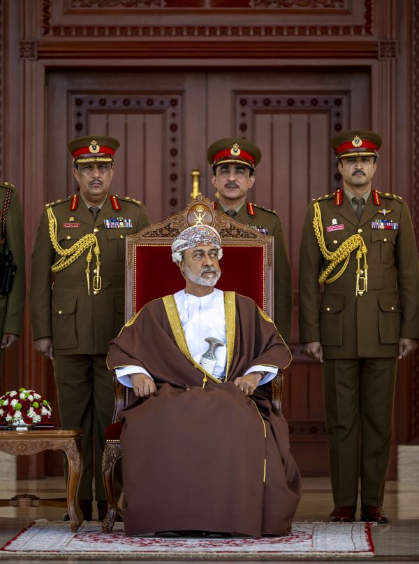 His Majesty presides over 54th National Day military parade