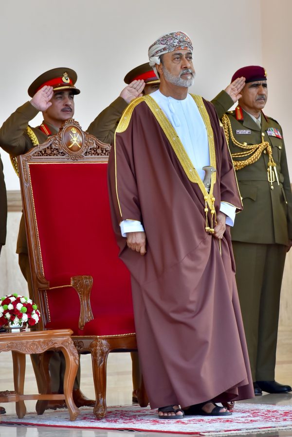 His Majesty presides over 54th National Day military parade