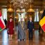 Official reception ceremony for His Majesty in Belgium