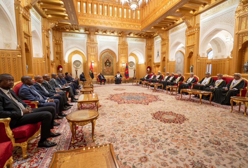 His Majesty and President of Angola hold talks