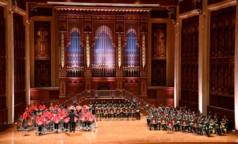 Emir of Qatar visits Royal Opera House Muscat