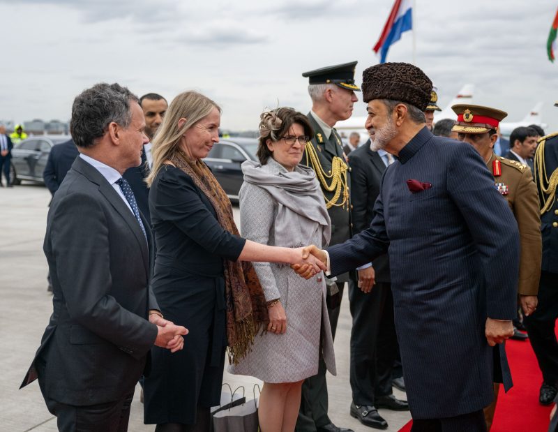 His Majesty concludes visit to Netherlands.