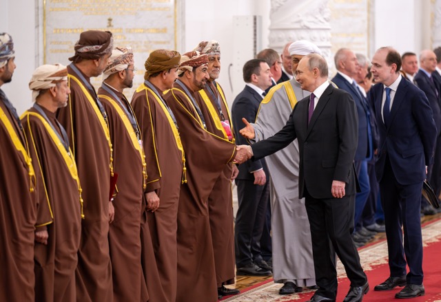 Official reception ceremony for His Majesty at Kremlin Palace