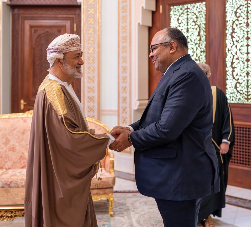 His Majesty receives written message from Tanzanian President