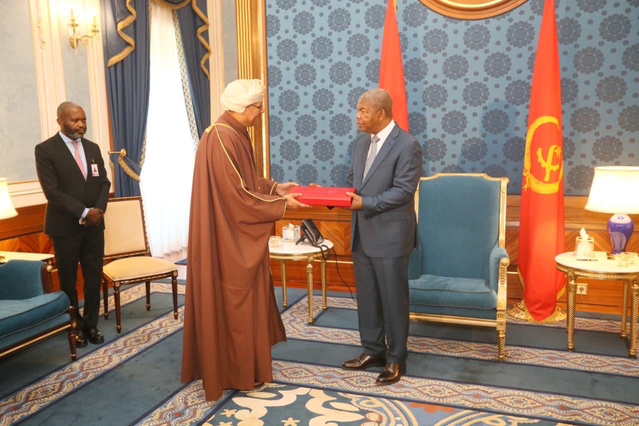 His Majesty sends written message to President of Angola
