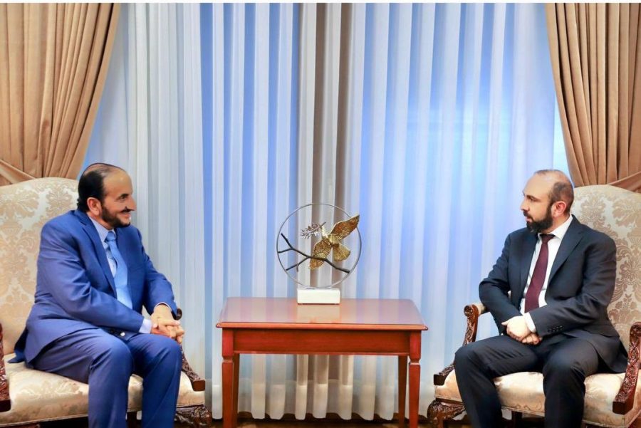 Political Undersecretary meets Armenian Foreign Minister