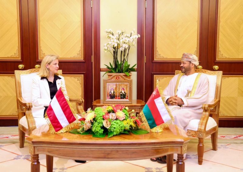Minister discusses co-operation with Austria’s Minister for European Affairs