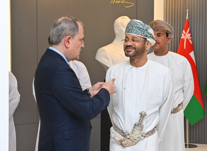 Minister at opening ceremony of the Embassy of Azerbaijan