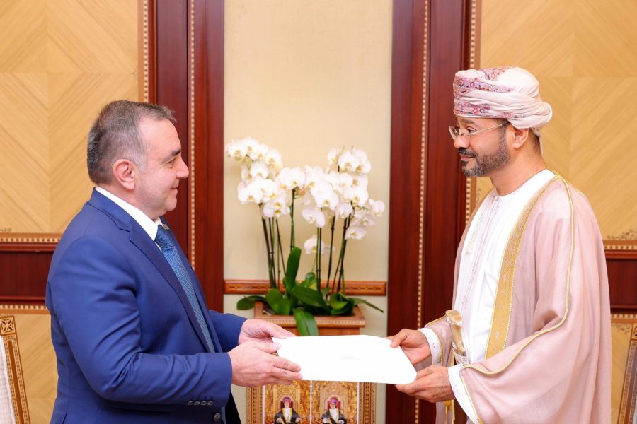 His Majesty receives written message from President of Azerbaijan