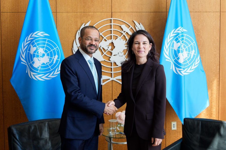 Minister meets President of the United Nations General Assembly in New York