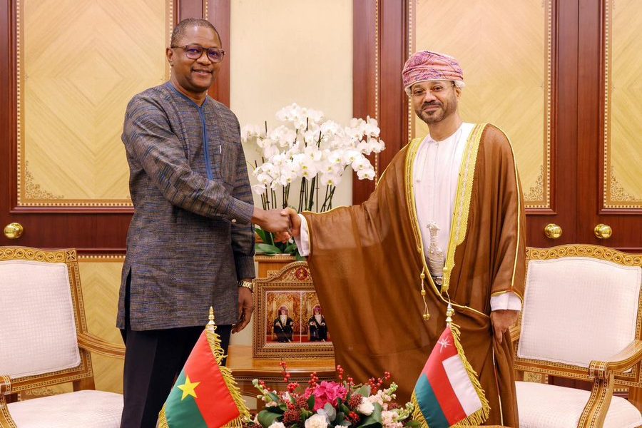 Minister meets his Burkina Faso counterpart