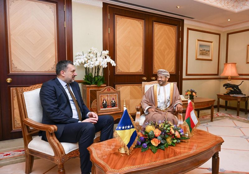 Minister receives Foreign Minister of Bosnia and Herzegovina