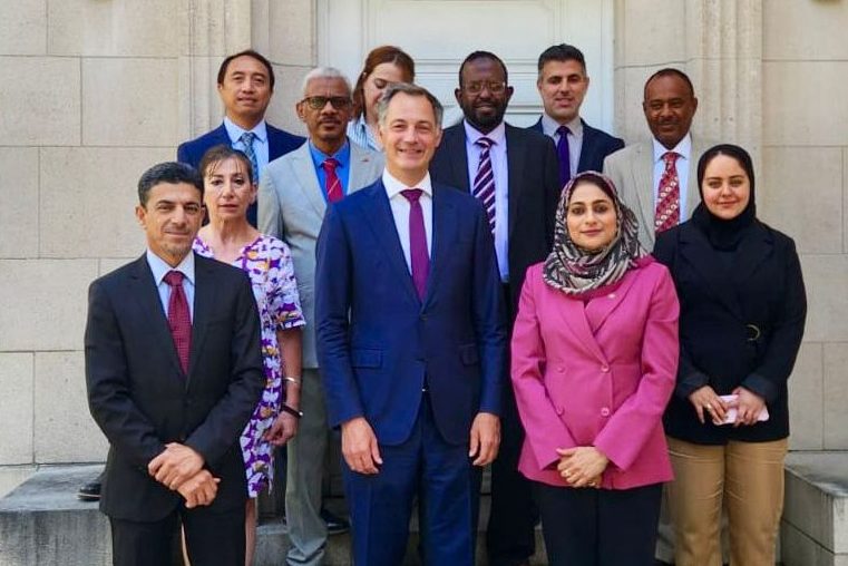 Belgium: Oman's Ambassador receives former Prime Minister