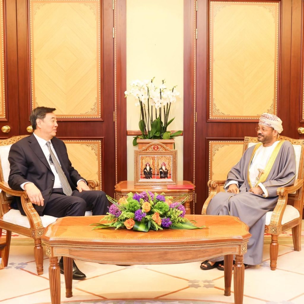 معالي السيد وزير الخارجية يستقبل مبعوث الحكومة الصينية للشرق الأوسط