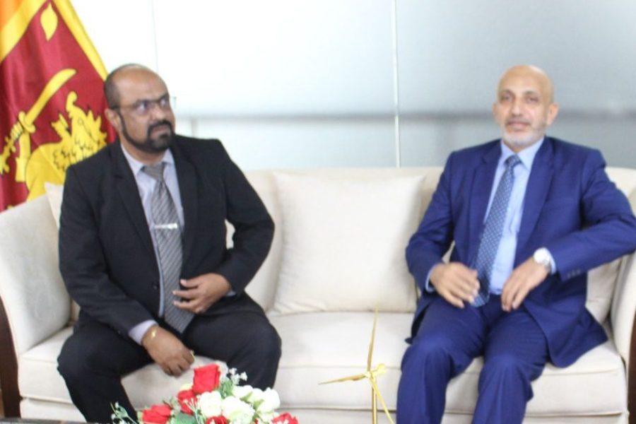 Sri Lanka: Minister of Energy receives Oman's Ambassador