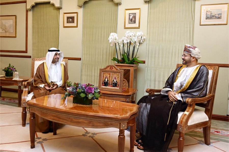 Oman-Foreign-Minister-receives-GCC-Secretary-General