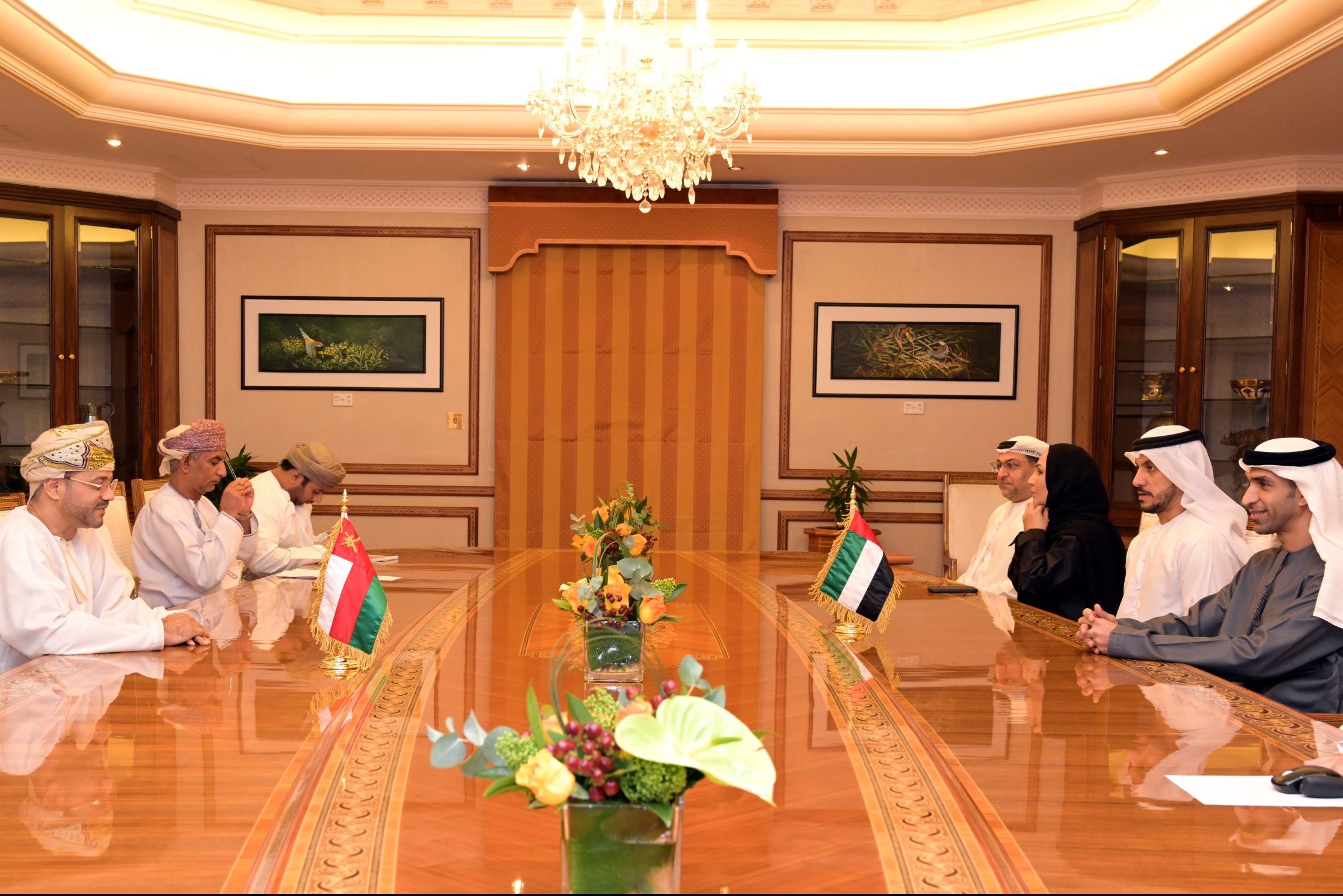 Oman-Foreign-Minister-meets-UAE-Trade-Minister