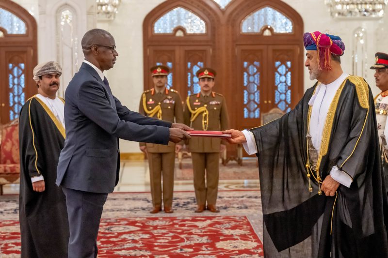 Dan Munyuza, Ambassador of the Republic of Rwanda to the Sultanate of Oman