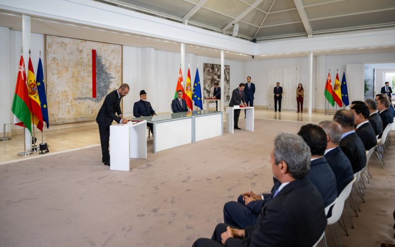 His Majesty and Spanish Prime Minister grace signing of agreement and six MoUs