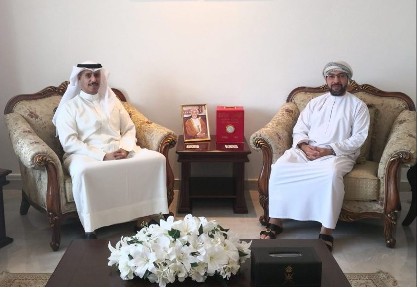 Oman-Kuwait-Ambassador-meets-Director-General-Arab-Planning-Institute