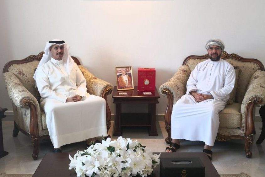 Oman-Kuwait-Ambassador-meets-Director-General-Arab-Planning-Institute