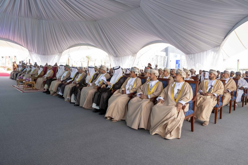 His M`jesty and Emir of Kuwait at Duqm opening