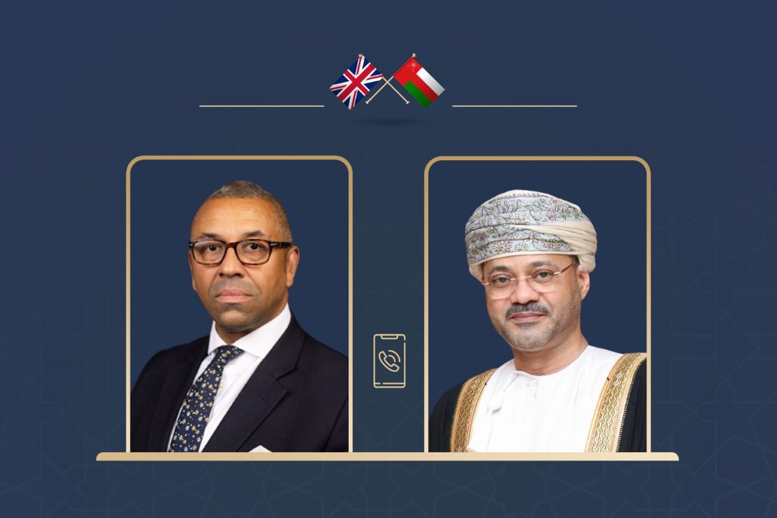 sayid bad held telephone consultations with His Excellency James Cleverly, Minister of Foreign Affairs and Development of the United Kingdom